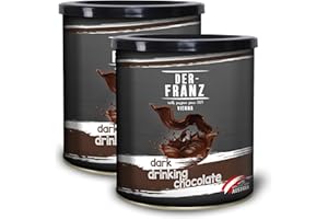 Der-Franz Chocolate a la taza con chocolate negro, 2 x 500 g