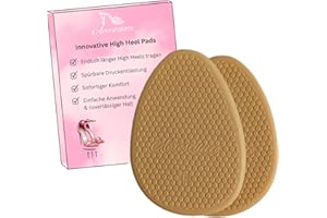 Aerostiletto High Heel Pads - Neuheit 2025 - außen angebrachte Sohlen zur Linderung von Fußschmerzen, Vorfußpolster für Absatzschuhe und High Heels - Aero Stiletto Pads