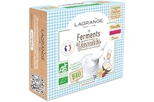 LAGRANGE Fermenti biologici aromatizzati Vaniglia/Lampone/Cocco