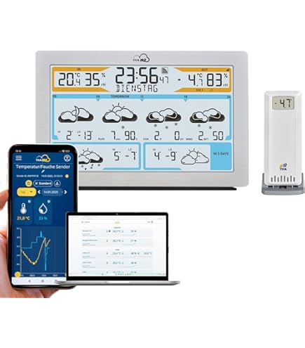 TFA Dostann Capteur Suppléentaire Pour Pluvioètre, Blanc