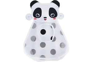 TEFOLA Organizador de Juguetes de baño, Organizador de Juguetes de baño Forma Animal Colgando Bañera de baño Soporte de Bolsa de Almacenamiento de Juguetes para bebés