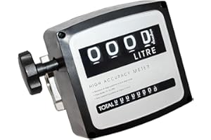 Compteur diesel ou à fuel 3 bar 19-120l/min Raccords 1" pour pompe Diesel/fuel