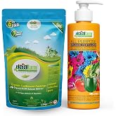 EkosolFarm Sıvı ve Katı Form Solucan G&uuml;bresi, Ev Bitkileri, &Ccedil;i&ccedil;ekli Bitkiler, Meyve ve Sebzeler i&ccedil;in &Uuml;niversal Organik Sıvı G