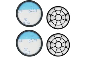 BLUTENET 4 Stück HEPA Filter Set für Rowenta RO2910EA RO2913 RO2915EA RO2932EA RO2933 RO2957EA RO2981EA Swift Power Cyclonic Staubsauger, Ersetzt ZR904301 Staubsaugerfilter Ersatzteile Zubehör