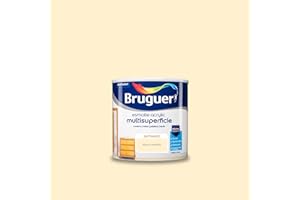 Bruguer 5160662 – Émail Acrylique satiné laque Acrylique Blanc Coton
