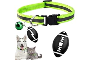 Vibbang GPS Tracker Katze Hund, Mini Hundetracker ohne ABO, GPS Tracker Hund mit iOS und Halsband Inkludiert, Positionsverlauf, Bluetooth Haustierortungsgerät