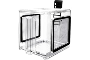 Qianly Fish Breeding Isolation Box Transparent Acrylic Fry Breeder for Baby