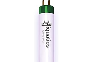 iQuatics Juwel Compatible Aquarium Fluorescent Light Bulb T5 (Single), Actinic, 24w 438mm 18"