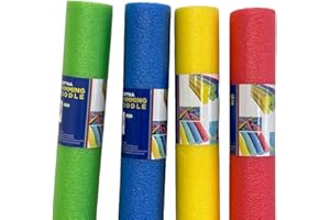 ADEPTNA Swimming Pool Noodle Float Aid Woggle Logs Noodles Water Flexible Swim Aid Aqua Aerobics Exercise Pool Noodle for Kids and Adults