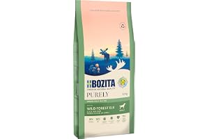 Bozita Dog Purely Adult Älg, kornfri, 11 kg