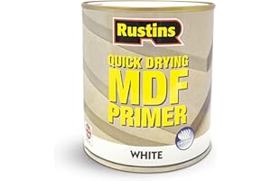 Rustins 5015332003174 Apprêt MDF 250 ml Blanc