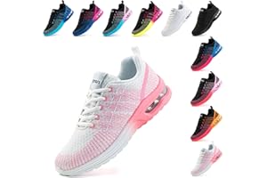 Hitmars Chaussure de Course Femme Respirante Légères Chaussures de Sport Gym Fitness Athlétiques Chaussures de Running Jogging Sneakers Confortables Taille 36-42 EU