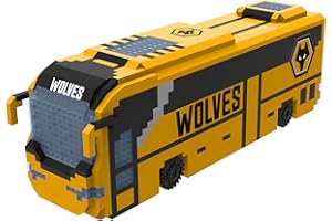 FOCO Officiellement licencié Wolverhampton Wanderers FC 3D BRXLZ Briques Modèle de jouet d'entraîneur de football