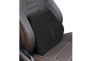 JUTYUM Lendenkissen Auto, Lordosenstütze Auto aus Memory Foam, Ergonomisches Lendenwirbelkissen Auto, RüCkenlehne um RüCkenstüTzkissen zu Lindern für Autositze, BüRostuhl, Rollstuhl