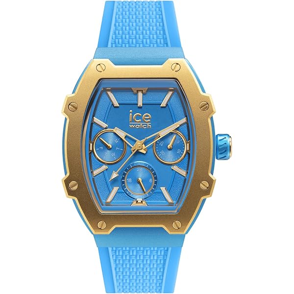 Ice-Watch - ICE chrono Dark blue Red - Blauw horloge met