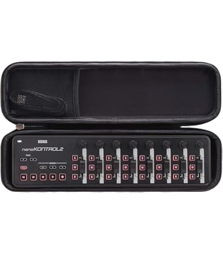 Korg nanoKONTROL2 Slim-Line USB Control Surface, Black : Amazon.in