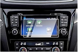SXCY Protector de pantalla de cristal templado para Nissan Qashqai J11, para navegación, 7 pulgadas, accesorio para interior