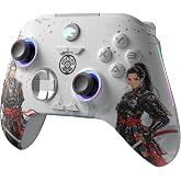 GamePower Force RGB Wireless White Gamepad (2.4G, Bluetooth, Wired) (PC Compatible)