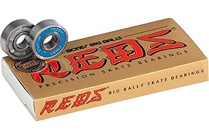 Bones Big Balls Reds Bearings - 8mm (Pack of 8)
