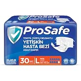 Prosafe Belbantlı Hasta Bezi B&uuml;y&uuml;k (L) 30 Adet