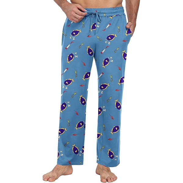 PrinStory Korte pyjamabroek voor heren, elastische taille, pyjamabroek met zakken, korte pyjamabroek, loungebroek, zwart, wit, geruit, M