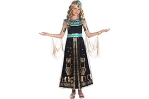 (PKT) (CC Accessories) (9905035) Child Girls Dazzling Cleo Costume (6-8yr) - by "Riethmuller Amscan Europe"
