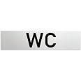 Türschild 'Anmeldung' Aus Aluminium 160x40 Mm – Selbstklebend, Schwarz Matt