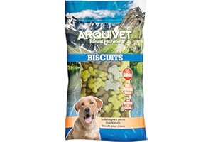 ARQUIVET Biscotti per cani Mini ossa alla vaniglia - 200 g - Snack per cani