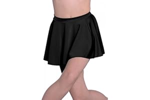 Roch Valley Circular Dance Skirt Nylon/Lycra Black Elasticated Waist