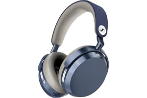 Sennheiser MOMENTUM 5 Wireless, trådlösa hörlurar med brusreducering – Bluetooth-hörlurar med kristallklara samtal, adaptiv aktiv brusreducering, Over-Ear-design, 57 timmars batteritid