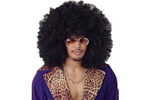 BALINCO 260g XXL AFRO Peluca Rizada Peluca Afro Negra Carnaval Carnaval negro