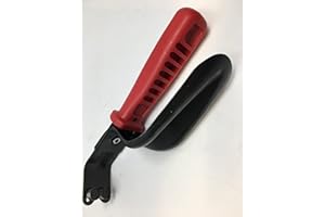 SRB Profesjonalny przyrząd do usuwania zadziorów do blach, w komplecie z osłoną ochronną, do jednoczesnego okrawania 2 krawędzi