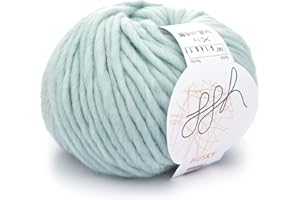 ‎GGH ggh Husky | Schurwolle Mischung | 50g Wolle zum Stricken oder Häkeln | Dicke Wolle | Farbe 047 - Mint