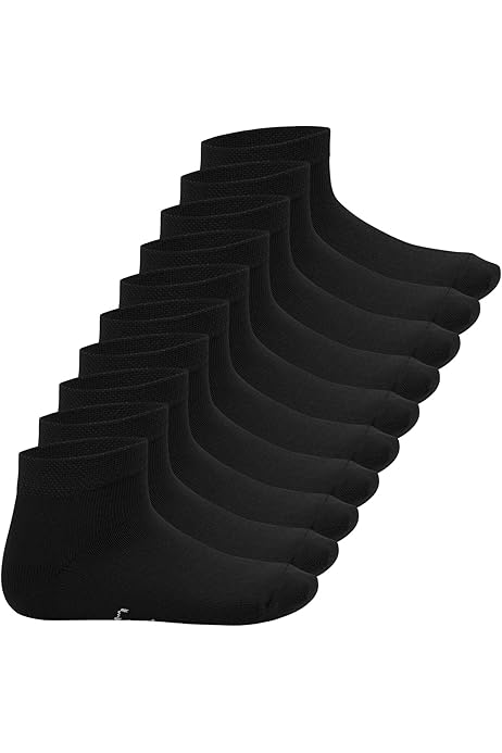 Footstar barn korta strumpor (10 par), kvartsstrumpor för flickor 