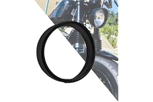 HDBUBALUS 5.75 "visera estilo anillo embellecedor de faro para Harley 5 3/4" LED Headlight cuarenta ocho XL1200 X Wide Glide cuarenta ocho