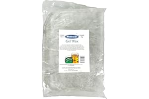 Mouldmaster Cire gel pour fabrication de bougies Transparent 2 kg