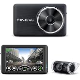 FineVu LX2000 FullHD 2 Kameralı IPS Dokunmatik Kod Ekranlı GPS+ADAS Plus HDR ARA&Ccedil; KAMERASI