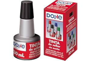 MTL 79537 - Tinta tampones y sellos, 30 ml, color negro