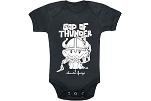 Art Worx God of Thunder Babystrampler schwarz 0-24 Monate
