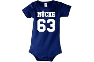 TRVPPY Baby Jungen & Mädchen Kurzarm Body Strampler Mucke 63