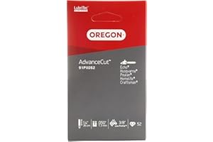 Oregon AdvanceCut 91PX Chaîne de tronçonneuse pour équiper les Tronçonneuses 35 cm Husqvarna, Dolmar, Einhell, Hitachi, Jonsered, Mac Allister, McCulloch, Ryobi, Sterwins, 52 Maillons Entraineurs