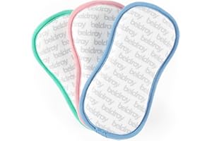 Beldray Antybakteryjne Poduszki Czyszczące - Zestaw 3 Dwustronnych Gąbek, Szorowania i Nabłyszczania, Garnki, Sztućce, Szkło, Leczenie Antybakteryjne