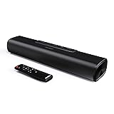 Majority Saxon Mini Bluetooth Surround Sound Soundbar für TV Geräte + 3D Sound Modus für Film, Musik + Podcasts, Perfekt als 