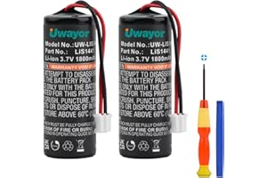 Uwayor LIS1441 - Batteria di ricambio 1800 mAh per PS3 Move Motion Controller CECH-ZCM1E CECH-ZCM1U Playstation Move Motion Controller, 3,7 V