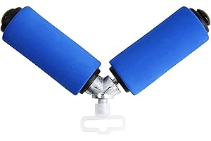 Dinsmores Blue 8 cm Fishing Rod Holder - Rail Mount, Plastic