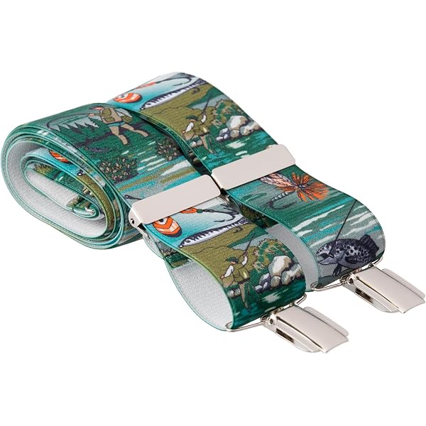 Bretelles Perry Sans Métal Pour Homme - Largeur 5,1 Cm - Clip Ceinture Pratique - Style Décontracté Et Professionnel