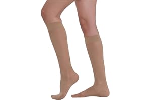 BEONTOP BY GAMBETTI BeOnTop Bas De Contention Femme 70 Den 1pz - Chaussettes De Contention Femme Graduée, Chaussettes Hautes Femme 17-18 Mmhg, Mi Bas Femme Comfort Support Line - Made In Italy