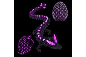 SPERMUOY Drachenei,Drachenei mit Drache, 3D Gedruckter Überraschungsdrache Im Ei 3D Drache im Ei Drachen Spielzeug, Erwachsene Kinder Geschenke