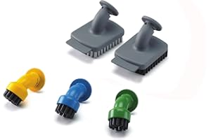 BLACK+DECKER - Lot de 5 Accessoires Spécial Cuisine pour Balai Vapeur Multifonction avec Nettoyeur à Main - Kit Complet de Brosses - Robuste et Durable - Multi Colore - FSMHKA-XJ