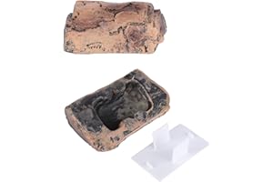 Viitech Hide a Spare Key Holder, Outside Waterproof Fake Rock Key Hider, Spare Key Holder Key Hider Stone Safely Hiding Your Spare Keys for Outdoor Garden (Stone B)